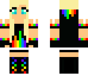 werid rainbow xd