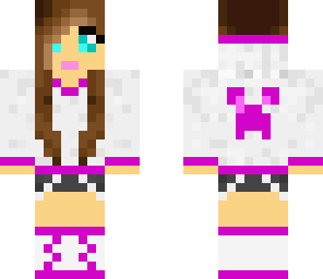 pink creeper hoodie girl