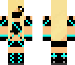 blue ninja girl