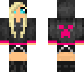 creeper girl pink
