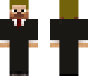 blond steve suit