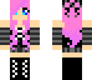 emo scene girl