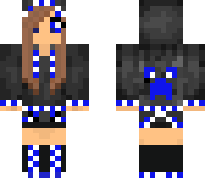 girl blue creeper