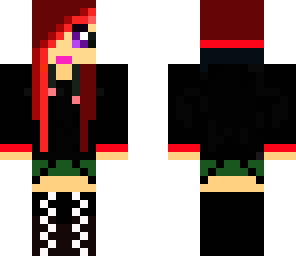 pretty red girl