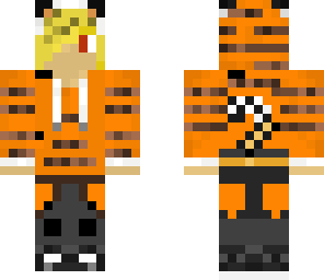 hunter as a tiger for some reason
