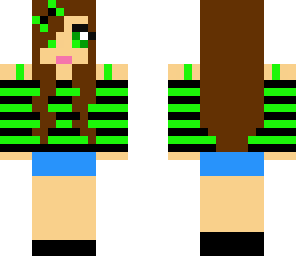 cute black and green chic