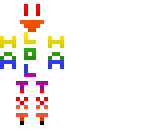 rainbow txt skin