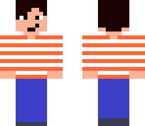 me in minecraft