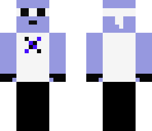 blue man