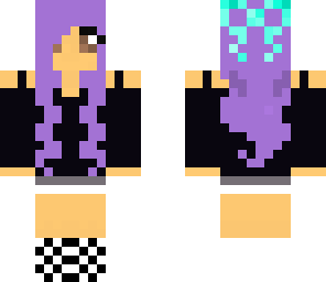 purple hair