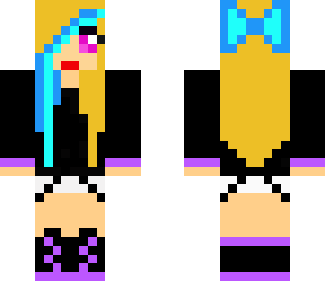 blue girl