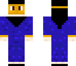traditional khaliji woman- blue