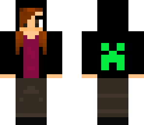hooded creeper girl