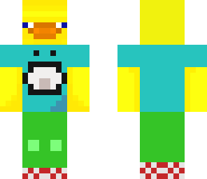 like a duck