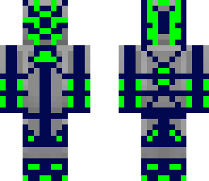 green robot