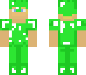 blond emerald armor teenager