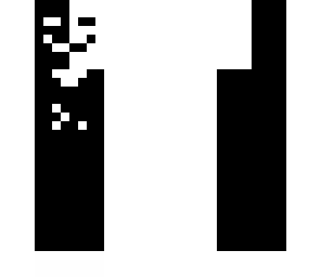 black and white man