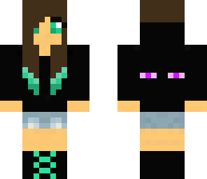 ender girl brown hair