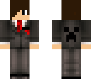 fancy 8bit creeper tux
