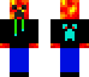 creeperonfires skin