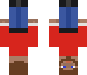 upside-down man