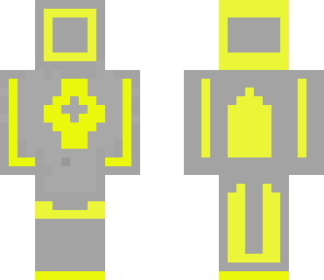 just gray and yellow