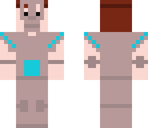 barbarian with skull