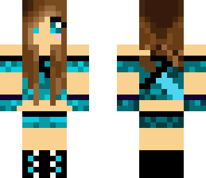 blue adventure girl