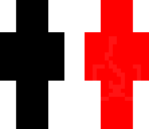 red and black skin