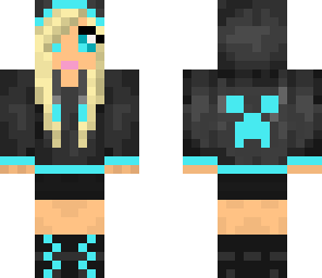 blue creeper girl