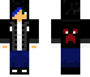 emo black hood