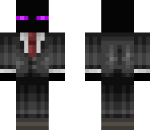 enderman with suit