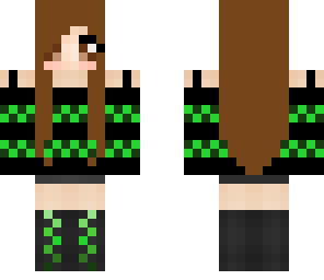 edited lime girl