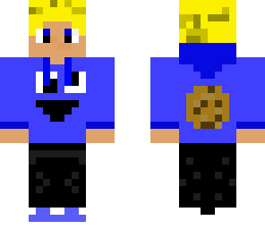 blonde cookie monster guy