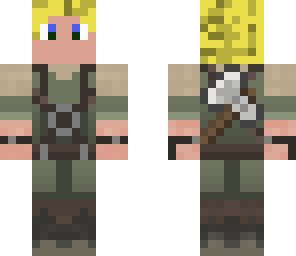 blonde lumberjack
