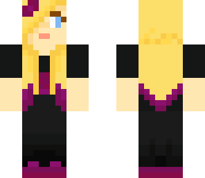 girl with bow and highlights
