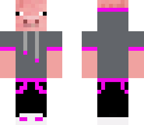awesome pig hoodie