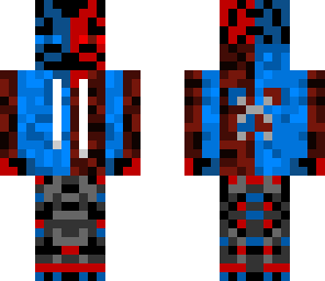 blue and red ender
