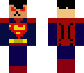 superman shooting lazers