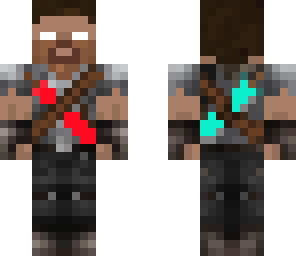 hunter herobrine with headphones