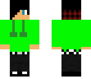boy with green sweater