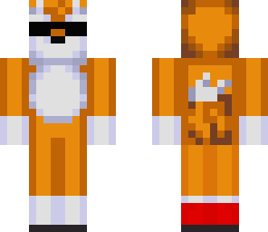 tails with sunglasses