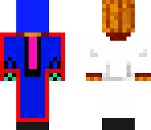 a guy called blue red and pink