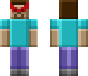 blocky red flameing eye herobrime