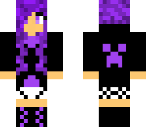 girl purple