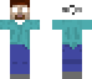invisible steve with mask