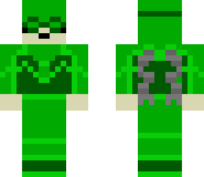 lant kreck as the emerald claw with mask