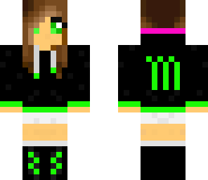 green monster girl