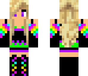 rainbow girl