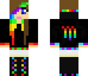 rainbow girl